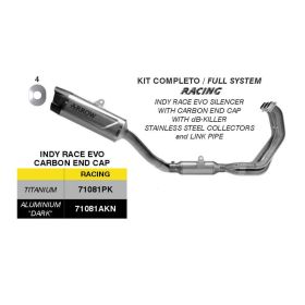 Échappement complet ARROW Racing Indy Race EVO en titane pour Yamaha YZF R9