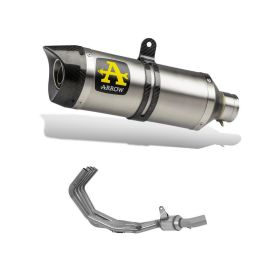 ARROW Street Thunder Slip-On Rennschalldämpfer Aluminium Yamaha xj6/xj6 Diversion