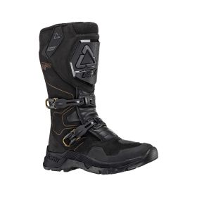 Stivali moto LEATT ADV HydraDri 7.5 Stealth nero chiusura SideLock