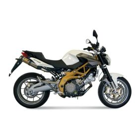 MIVV Slip-on Double Muffler Approved Stainless Steel for APRILIA Shiver 750