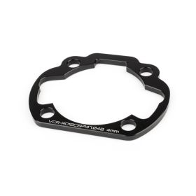 VOCA RACING 4mm Cylinder Spacer Black Derbi Variant