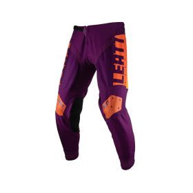 Pantaloni moto LEATT 4.5 viola traspiranti leggeri e ventilati ergonomici