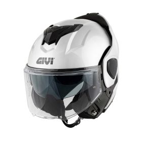 GIVI X36 Solid Wendbarer Modularer Helm Glänzend weiß