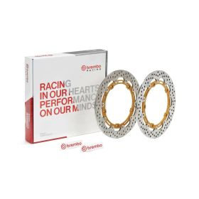 Disques frein course flottants Supersport BREMBO Set 208973751 D.320 épaisseur 5,5 mm BMW