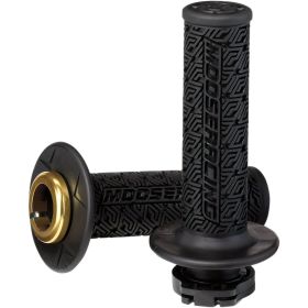 Moose Racing Lock-On Griffe Schwarz/Gold