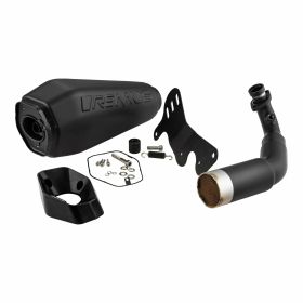 Marmitta omologata 4T REMUS inox nero per Vespa GTS/GTS Super/GTV 310 HPE