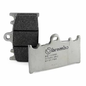 Ensemble de plaquettes de frein en carbone céramique BREMBO RC 07KA13RC Racing