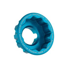 SIP PERFORMANCE protection rear drum nut SW24 blue for Vespa 50 S/Special