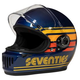Integralhelm 70'S Gran Turismo blau