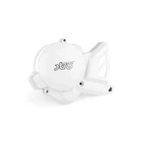 Couvercle d'allumage blanc Str8 pour Derbi euro 3/4