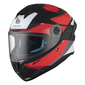 Integralhelm MT Helmets Targo S Kay B5 Schwarz Grau Rot Matt