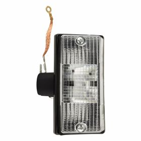 Freccia SIEM anteriore sinistra vetro bianco per Vespa PX80/200/PE