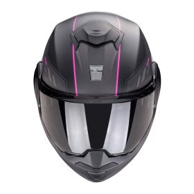 Casco modulare reversibile Scorpion EXO-TECH EVO Socius nero rosa