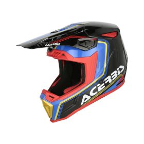Crosshelm ACERBIS Whoops Graphic schwarz/blau