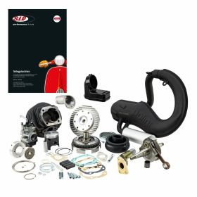 SIP PERFORMANCE Tuning-Kit 125CC SPORT Kurbelwelle 24/25 POLINI Banana Racing Auspuff