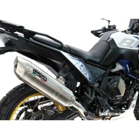 GPR Furore-X Slip-On Exhaust approved stainless steel for Voge DS 800 Rally