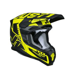 JUST1 J22-F YOUTH FALCON Motocross Helmet titanium/black/fluorescent yellow