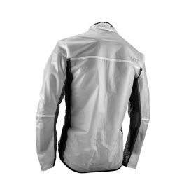 LEATT Race Cover MTB Regenjacke Weiß Wasserdicht Leicht Ventilation