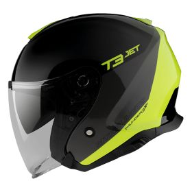 Jet Helm MT HELMETS THUNDER 3 SV JET EXPERT C3 Glänzendes Gelb Größe S
