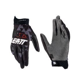 Guanti moto invernali LEATT Moto 2.5 WindBlock nero grigio impermeabili