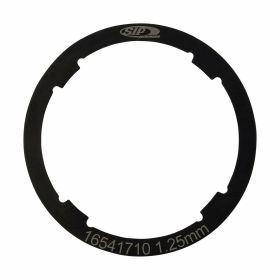 Kit 4 spessori ingranaggio SIP 1,25mm acciaio CK75 per Vespa 50/L/R