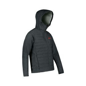 LEATT Trail 3.0 MTB Jacke Schwarz Winddicht Wasserdicht Atmungsaktiv 10.000 mm