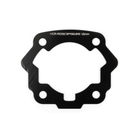VOCA RACING Cylinder Spacer 1.5mm Black Derbi Euro 2