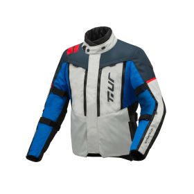 Giacca invernale T.UR ICELAND HYDROSCUD bianco / blu impermeabile