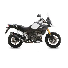 MIVV Dakar Black Slip-On Auspuff homologiert für SUZUKI V-Strom 1000