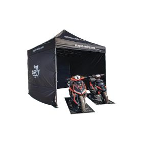 Tente Paddock Stage6 Mk2 3x3m avec mur sans fenêtre