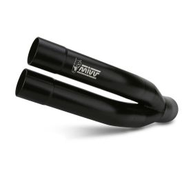 Silencieux Slip-On noir DOUBLE GUN homologué MIVV pour YAMAHA YZF R3