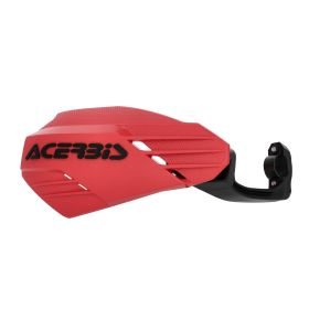 ACERBIS Garde-mains ouverts Rouge/Noir Linéaire