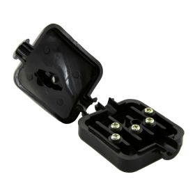 Scatola fili PREMIUM QUALITAT nero per Vespa 125 VNB