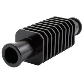 Radiateur en aluminium noir carré standard