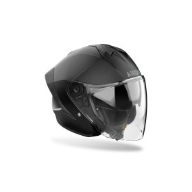 Casque Jet AIROH H 21 Noir Mat