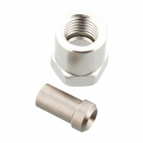 Raccordo tubo freno JMT filettatura interna mobile argento TYP621 M10x1,25