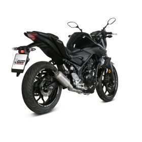Vollständige MIVV Mk3 Stahl-Auspuffanlage aus Edelstahl für YAMAHA mt-03
