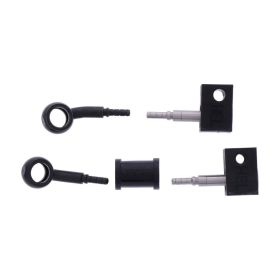 JMP 2 Bremschläuche Kit HBF-9777-H-MBK Schwarz Stahl für Yamaha TRACER 900 850 A MT09TRA
