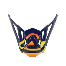 ACERBIS Blau/Orange Helmvisier für T711 Helm Größe L/XL