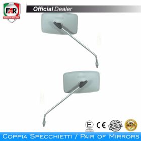 Coppia specchietti manubrio omologati FAR 0382/0382