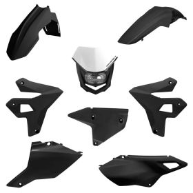 POLISPORT 8 Fairing Kit Black for Suzuki DR-Z