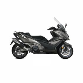 MIVV Sr-1 Black Slip-on Muffler in Titanium for KYMCO AK 550