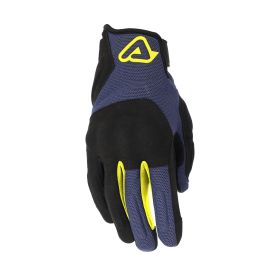 ACERBIS CE PYRAMID Sommer Motorrad Handschuhe Genehmigt Blau Schwarz