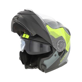 Casco modulare ACERBIS Serel 22-06 nero/giallo fluo