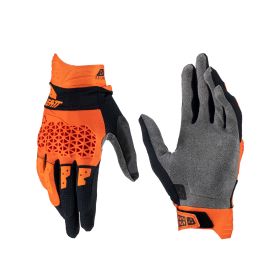 LEATT Moto 3.5 Lite Summer gloves orange black lightweight and non-slip