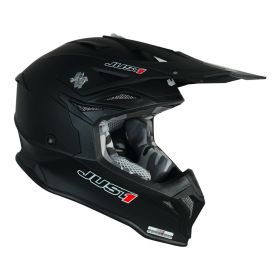 Casco Motocross JUST1 J39 SOLID nero