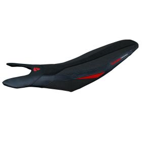 Seat cover Cairoli Velvet Ultragrip RD with logo DUCATI hypermotard 698 mono