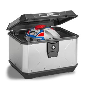 Givi Monolock ALP44 Alpina Aluminum Top Case 44 Liters with Plate
