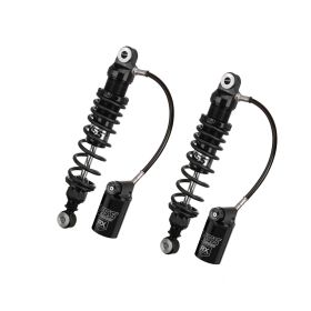 Ammortizzatori posteriori YSS neri regolabili RX362-325TRCL-08-B per Harley Davidson