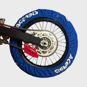 Blue/White ACERBIS X-Tire Cover 2.0